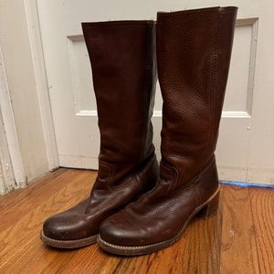 Frye Tall Campus Riding Boots Size 9